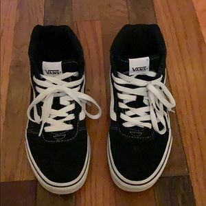 Black high top vans